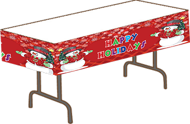 Photo of a Kids Korner Table Cloth on a table